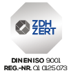 ISO 9001 ZDH Siegel